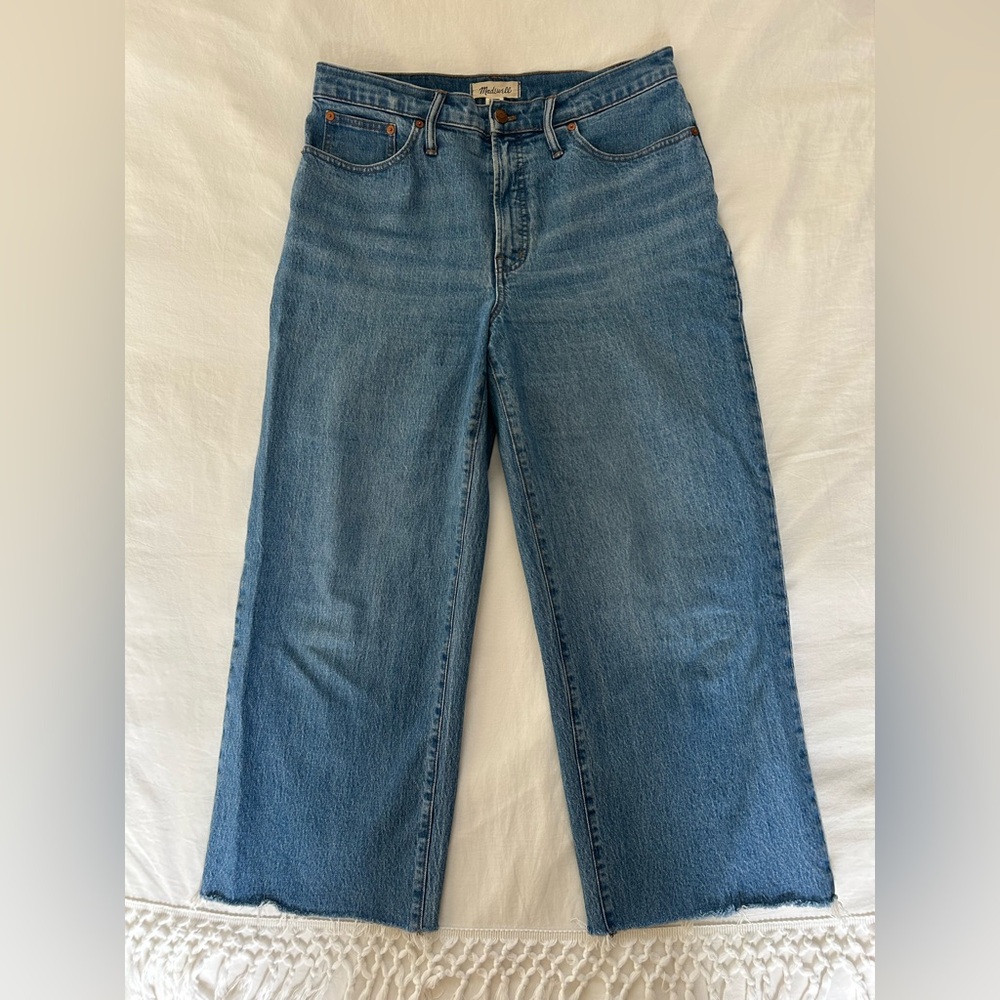 Madewell: The perfect vintage wide-leg crop Jean
